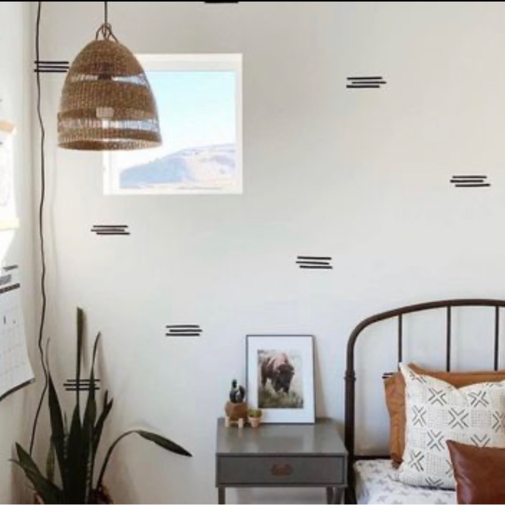 Wall Decals (Reusable/renter friendly)